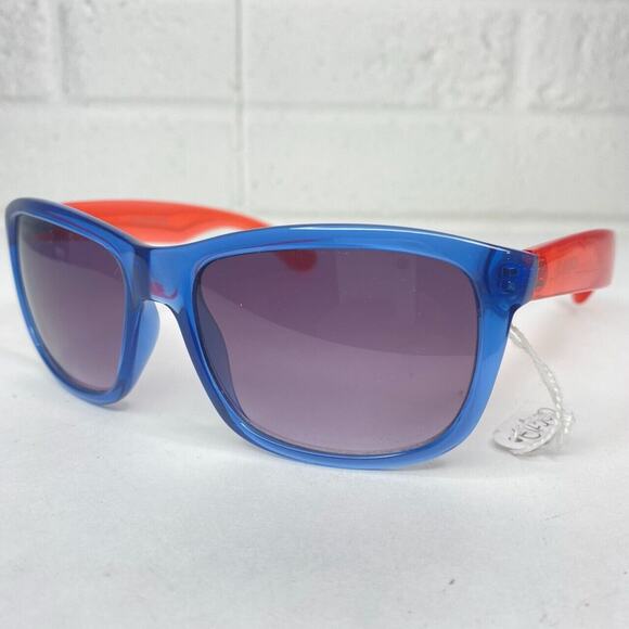 Vintage Playboy 70's Blue red PB00109-15 Sunglasses Frame Blue Lens H1354